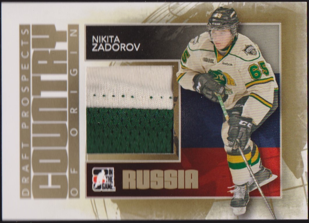 (image for) 2012-13 Draft Prospects Country of Origin Gold Nikita Zadorov